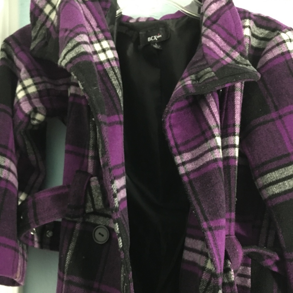 Purple coat